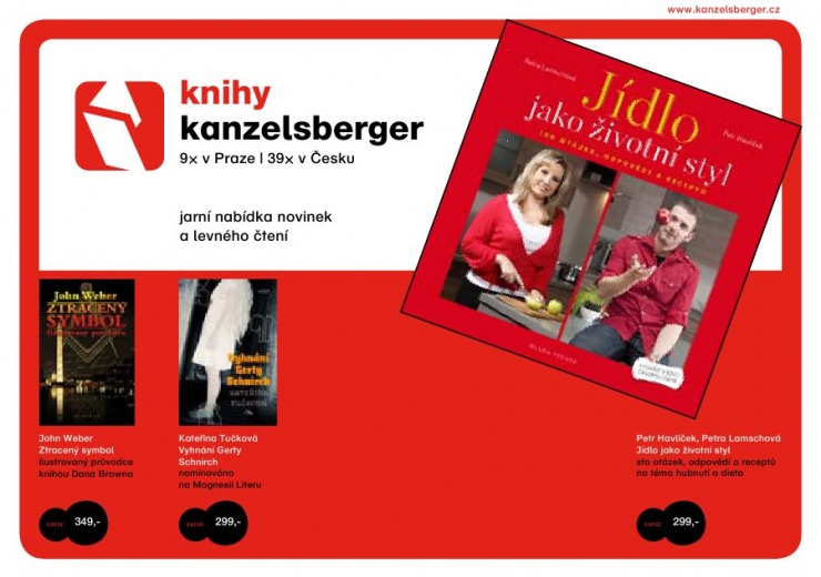leták Knihy Kanzelsberger strana 1 leták Knihy Kanzelsberger strana 1
