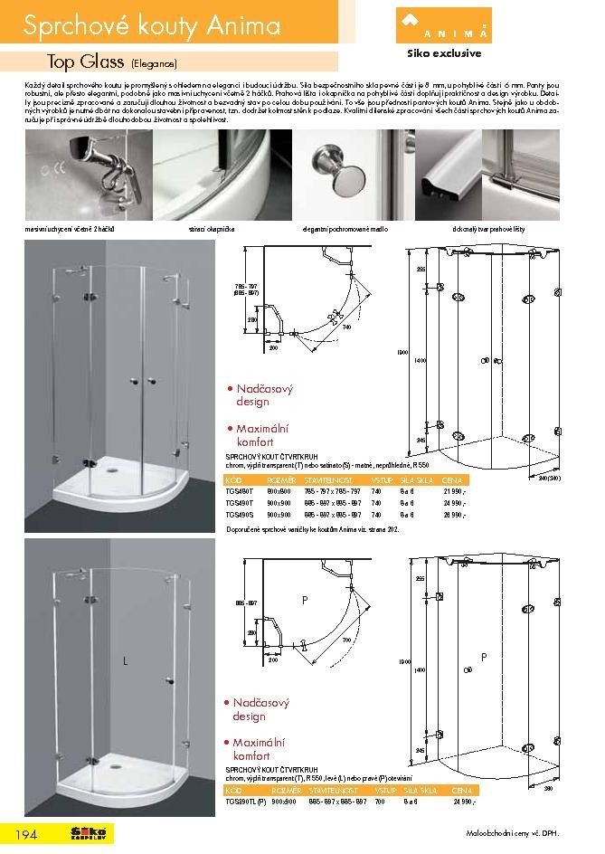 leták Siko koupelny katalog 3. část strana 1 leták Siko koupelny katalog 3. část strana 1