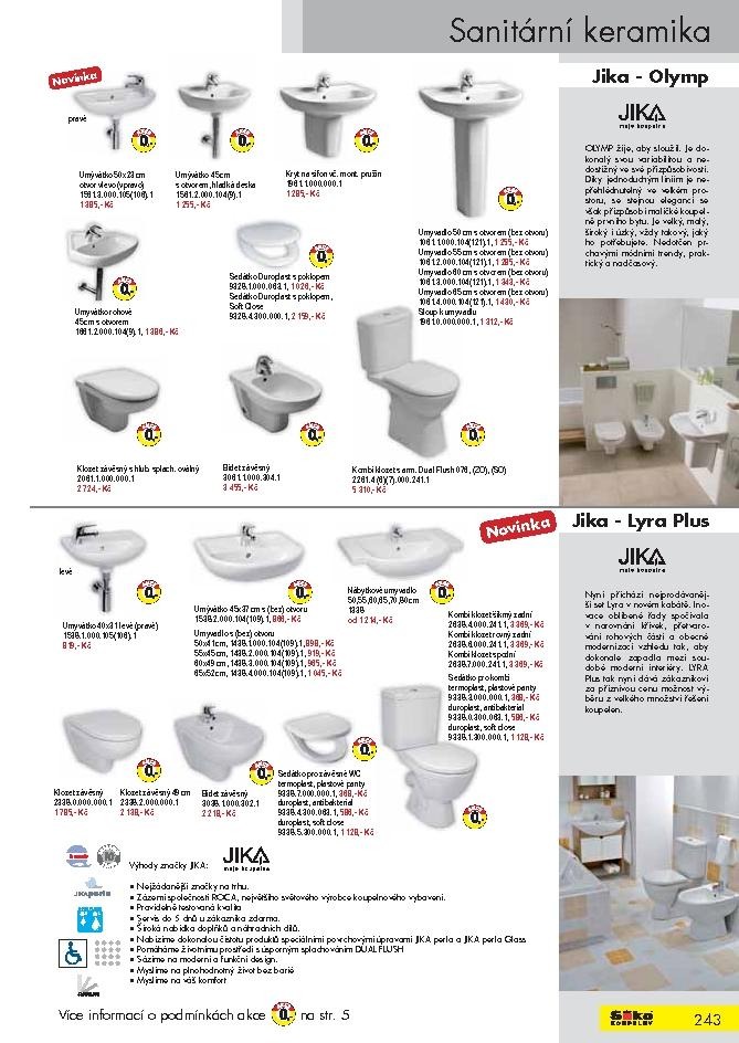 leták Siko koupelny katalog 3. část strana 1 leták Siko koupelny katalog 3. část strana 1
