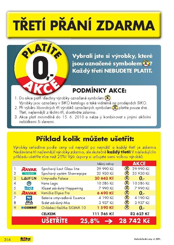 leták Siko koupelny katalog 3. část strana 1 leták Siko koupelny katalog 3. část strana 1