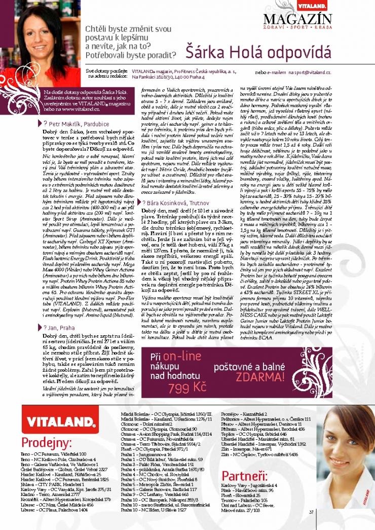 leták Vitaland aktuální leták strana 1 leták Vitaland aktuální leták strana 1