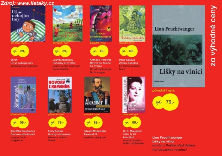 leták Knihy Kanzelsberger strana 1 leták Knihy Kanzelsberger strana 1