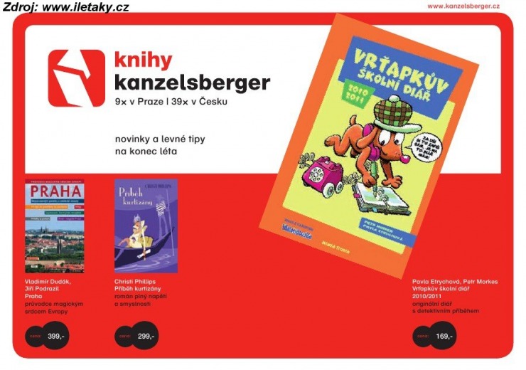 leták Knihy Kanzelsberger strana 1 leták Knihy Kanzelsberger strana 1