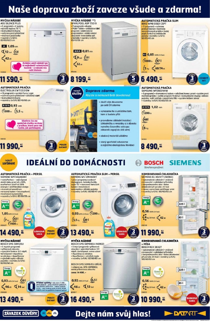 leták Datart strana 1