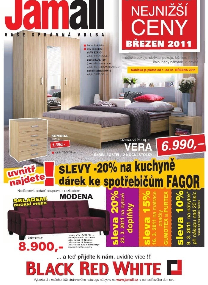 leták Jamall nábytek leták strana 1 leták Jamall nábytek leták strana 1