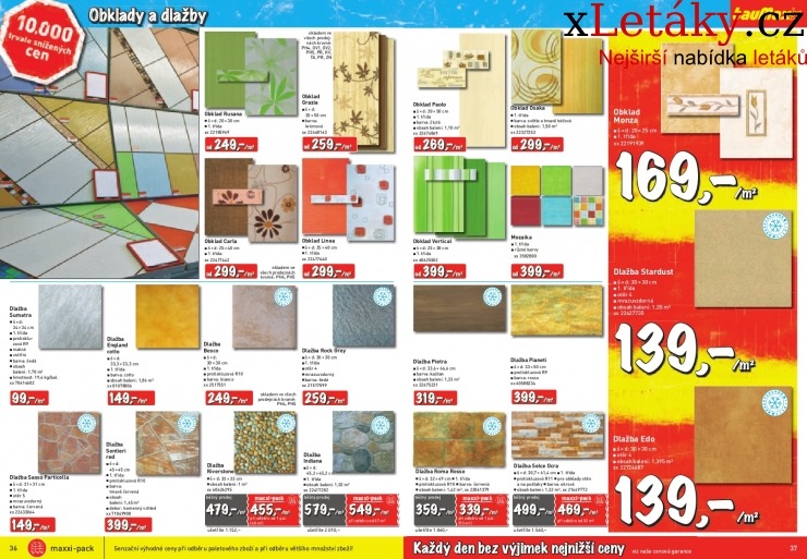 leták Baumax aktuální leták strana 1