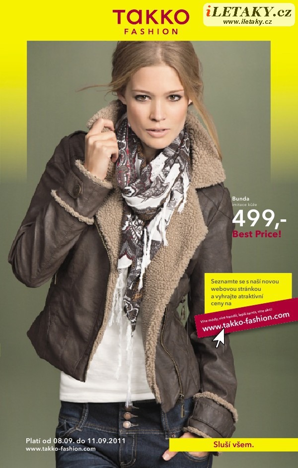 leták Takko fashion strana 1 leták Takko fashion strana 1
