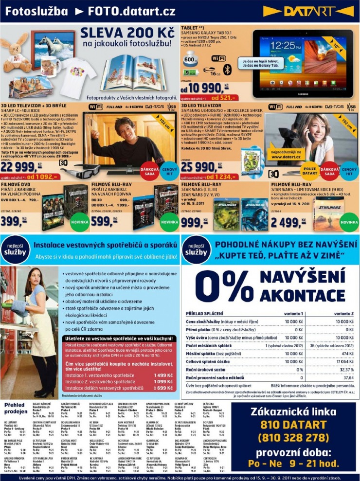 leták Datart strana 1