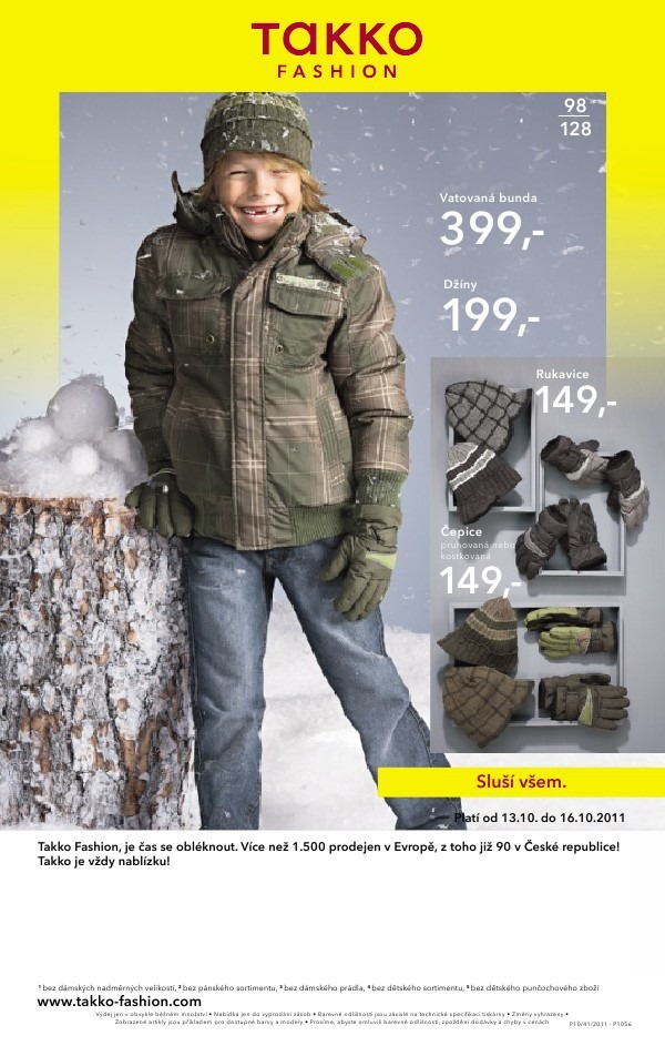leták Takko fashion strana 1 leták Takko fashion strana 1