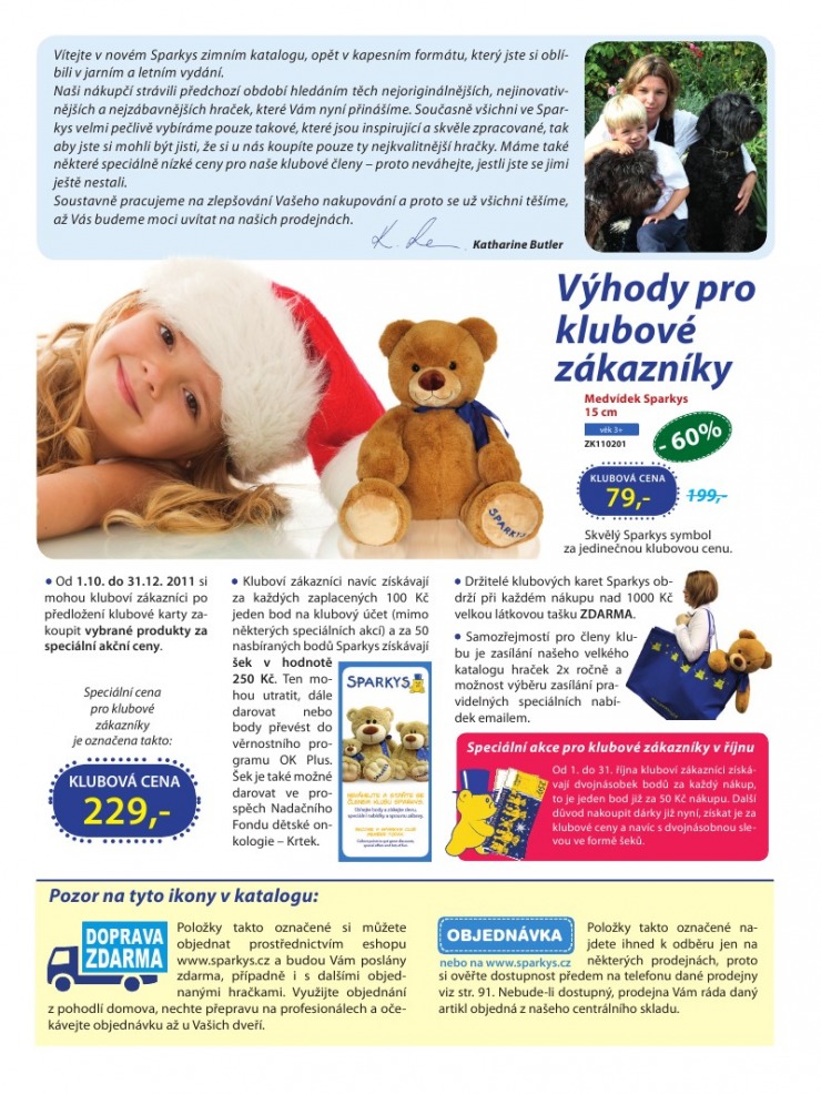leták Sparkys strana 1 leták Sparkys strana 1