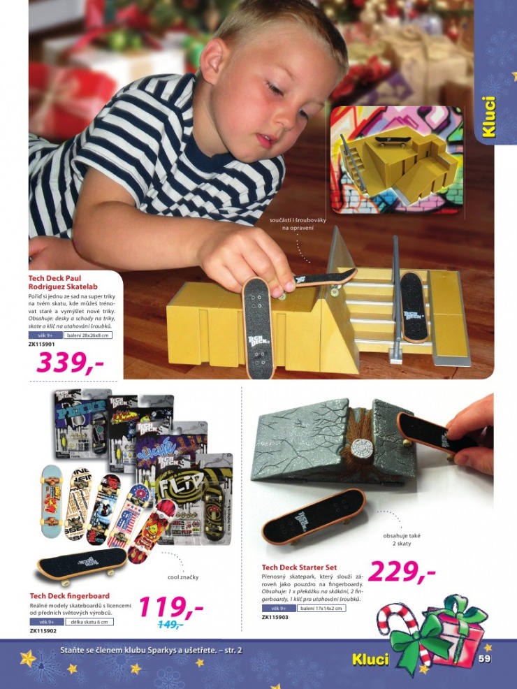 leták Sparkys strana 1 leták Sparkys strana 1