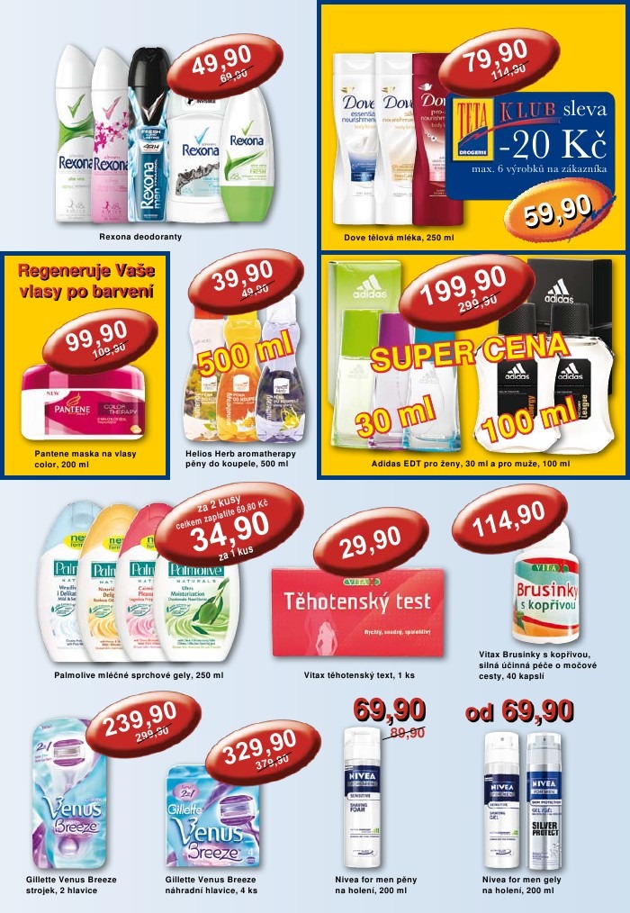 leták TETA drogerie strana 1 leták TETA drogerie strana 1
