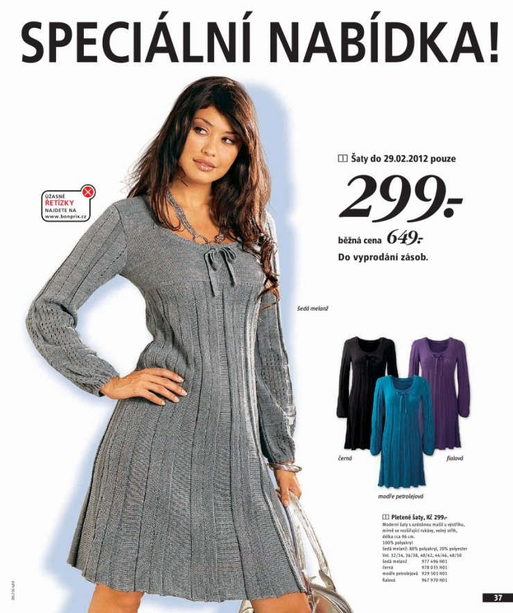 leták Bonprix strana 1 leták Bonprix strana 1