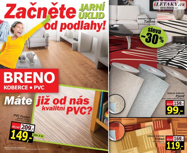 leták Breno koberce strana 1 leták Breno koberce strana 1