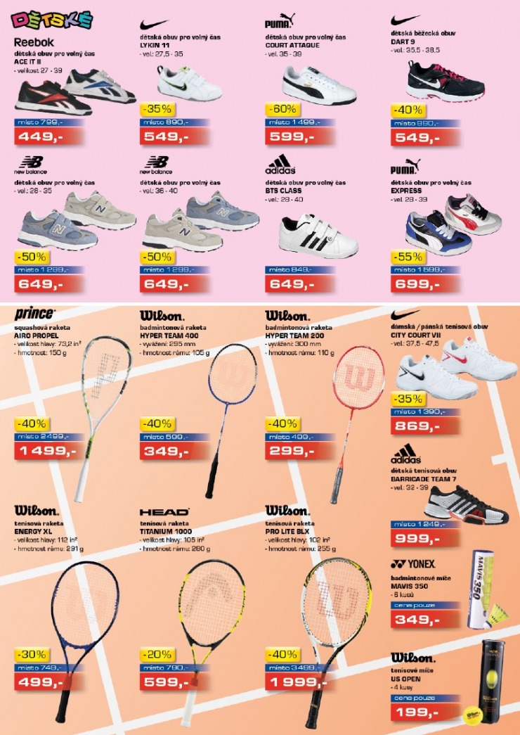 leták Sportisimo strana 1 leták Sportisimo strana 1