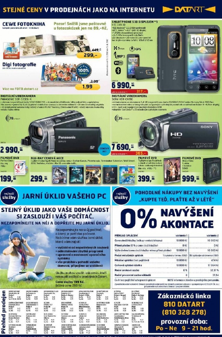 leták Datart strana 1 leták Datart strana 1