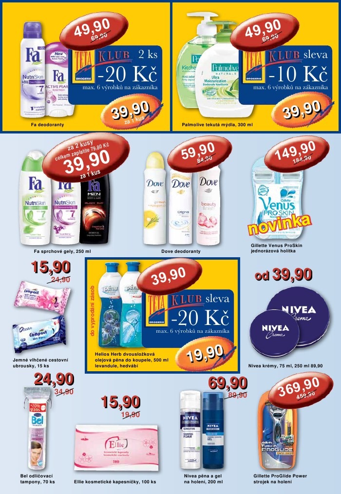 leták TETA drogerie strana 1 leták TETA drogerie strana 1