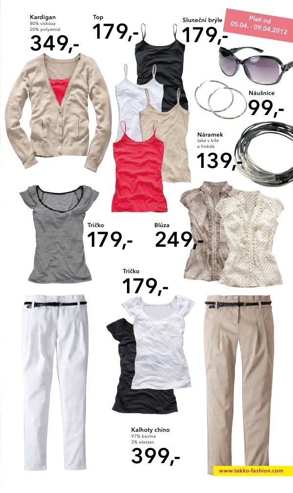 leták Takko fashion strana 1 leták Takko fashion strana 1