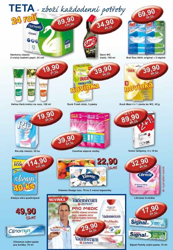 leták TETA drogerie strana 1 leták TETA drogerie strana 1