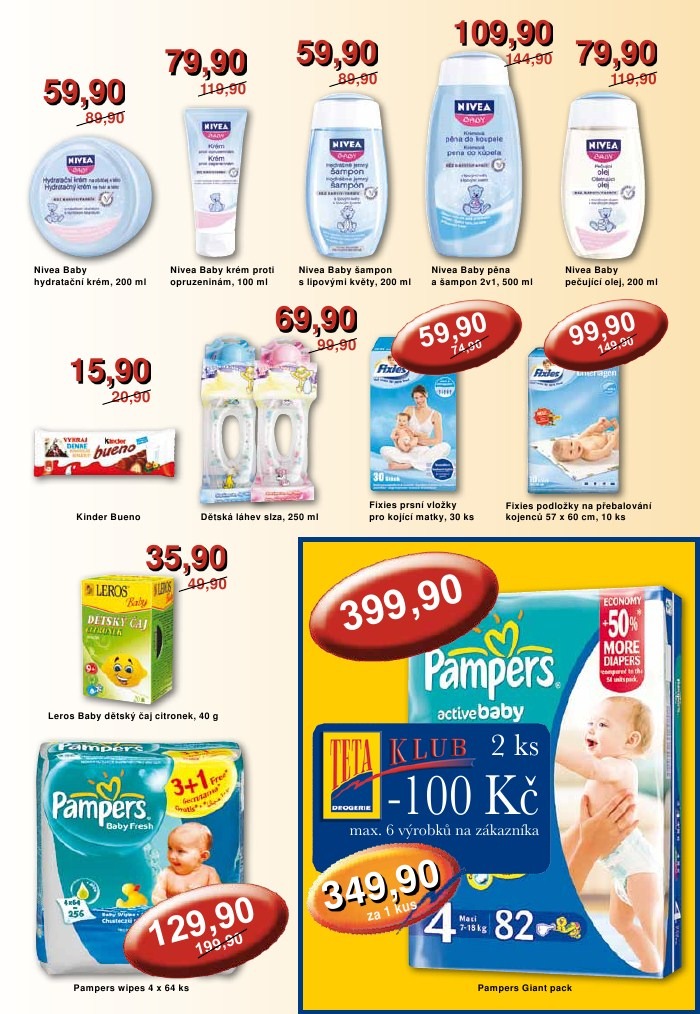 leták TETA drogerie strana 1 leták TETA drogerie strana 1