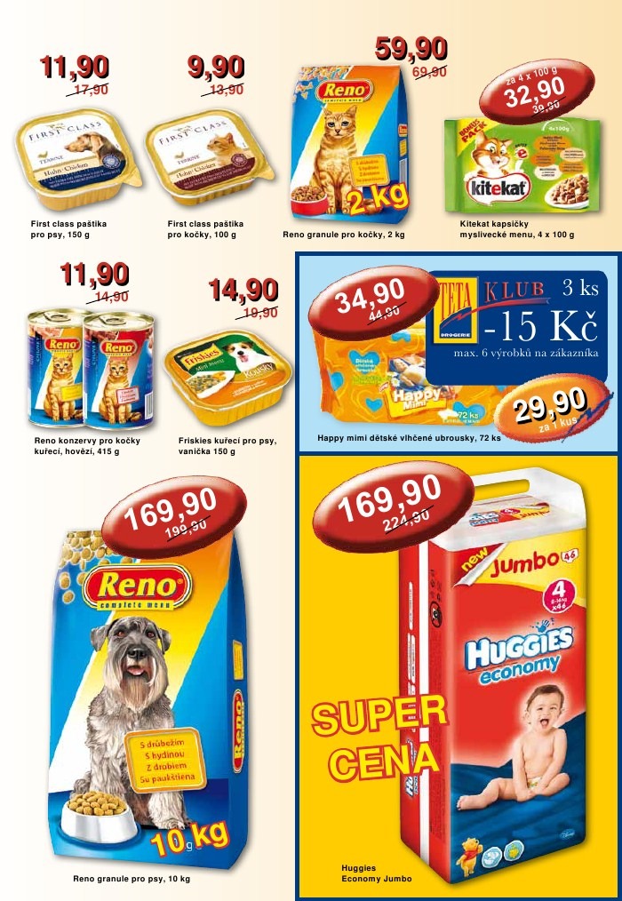 leták TETA drogerie strana 1