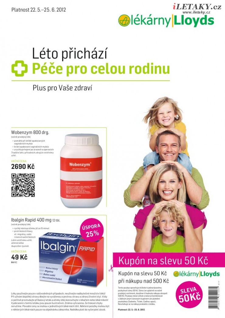 leták Lloyds lékárna strana 1 leták Lloyds lékárna strana 1