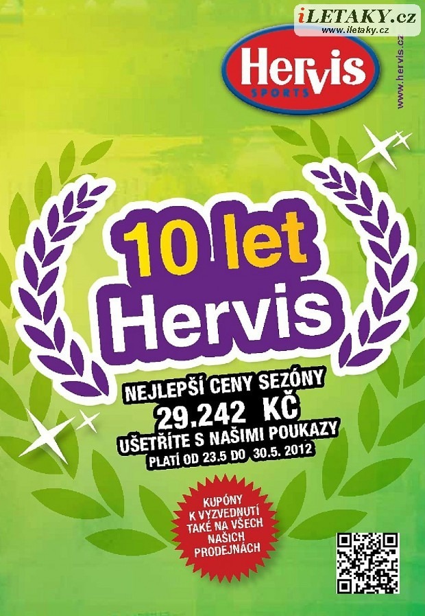 leták Hervis strana 1 leták Hervis strana 1