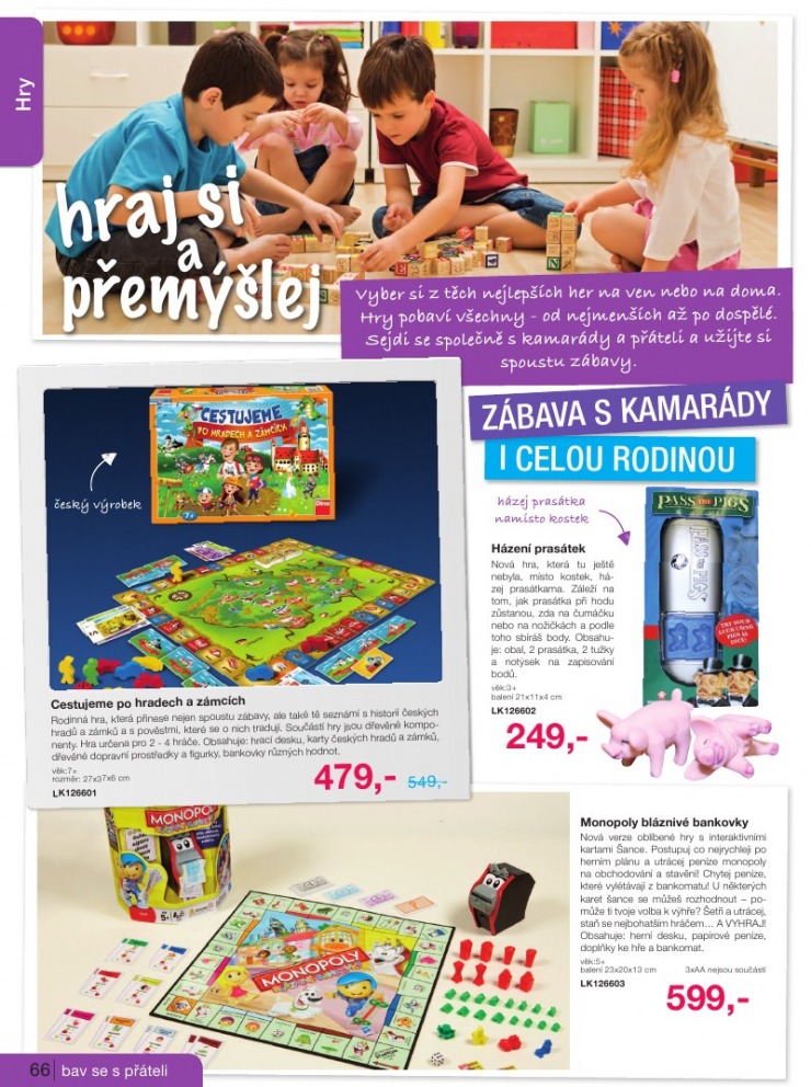 leták Sparkys strana 1