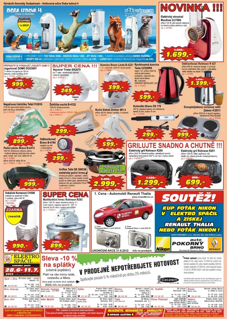 leták Elektro Spáčil strana 1 leták Elektro Spáčil strana 1