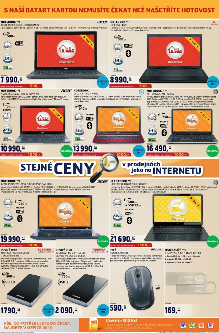 leták Datart strana 1