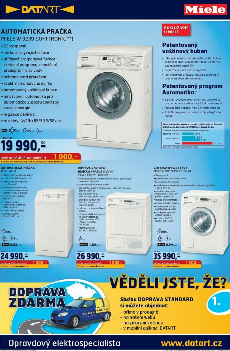 leták Datart strana 1 leták Datart strana 1