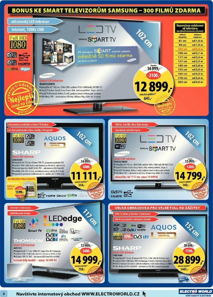 leták Electro World strana 1 leták Electro World strana 1