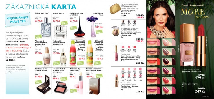 leták Oriflame Katalog od 30.4.2013 strana 1 leták Oriflame Katalog od 30.4.2013 strana 1