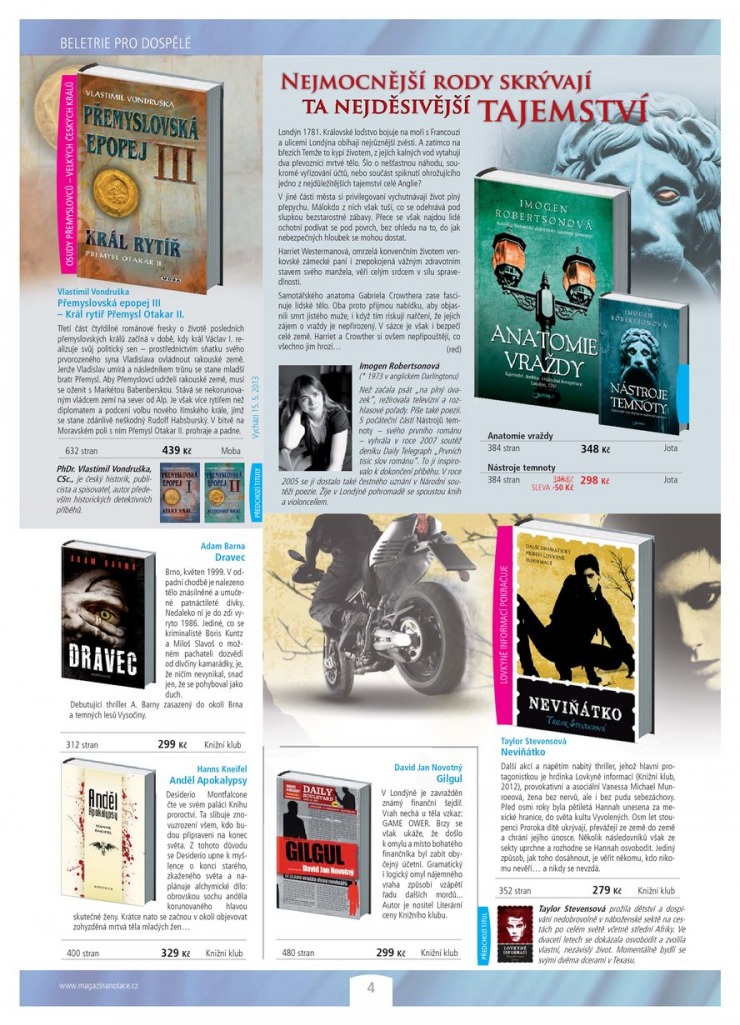 leták Knižní klenoty Katalog od 1.5.2013 strana 1 leták Knižní klenoty Katalog od 1.5.2013 strana 1