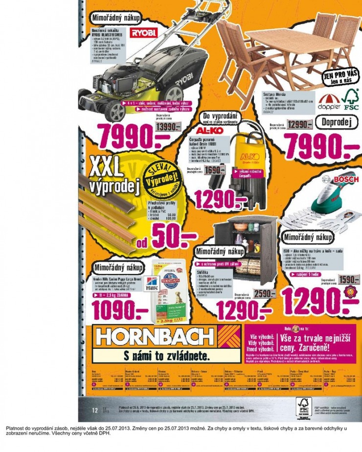 leták Hornbach Aktuální leták od 1. 7. 2013 strana 1 leták Hornbach Aktuální leták od 1. 7. 2013 strana 1