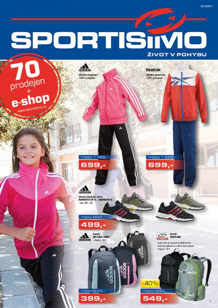 leták Sportisimo Aktuální leták od 22.8.2013 strana 1 leták Sportisimo Aktuální leták od 22.8.2013 strana 1