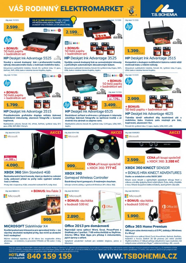 leták T.S. Bohemia Virtuální katalog od 2.9.2013 strana 1