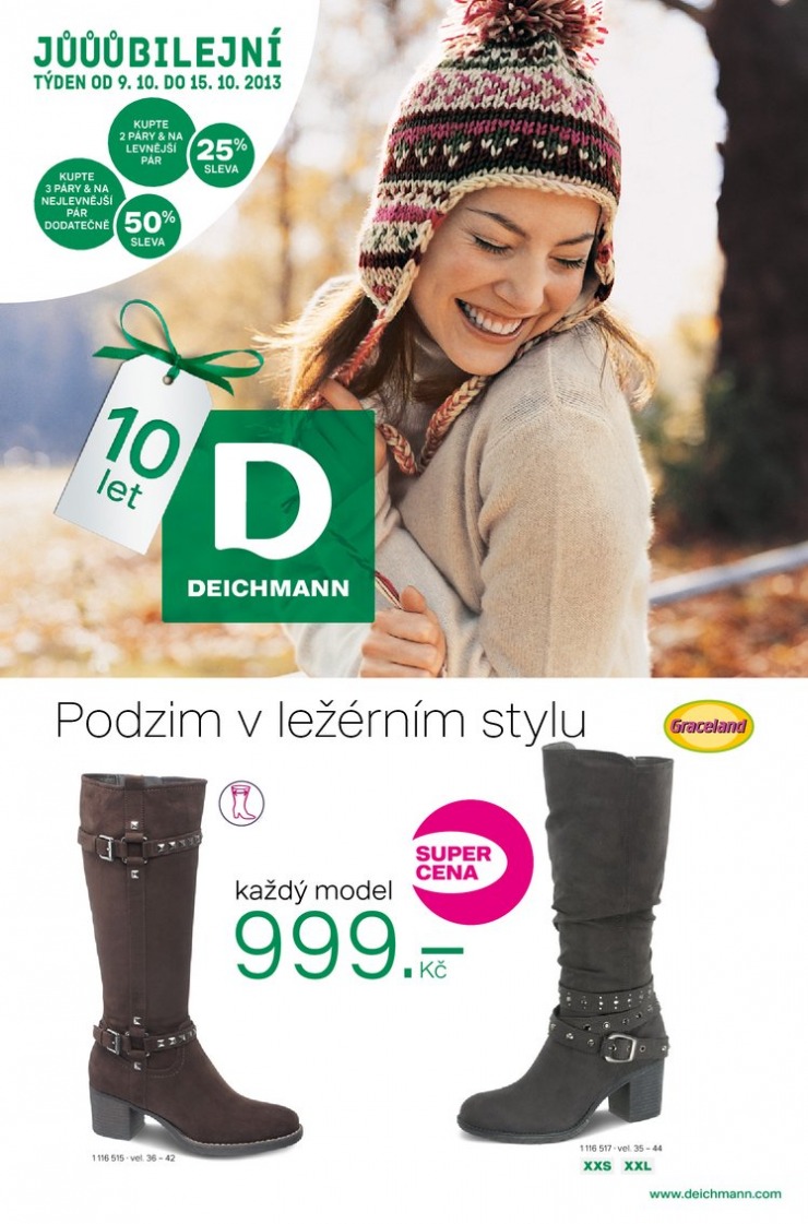 leták Deichmann Aktuální leták od 3.11.2013 strana 1 leták Deichmann Aktuální leták od 3.11.2013 strana 1