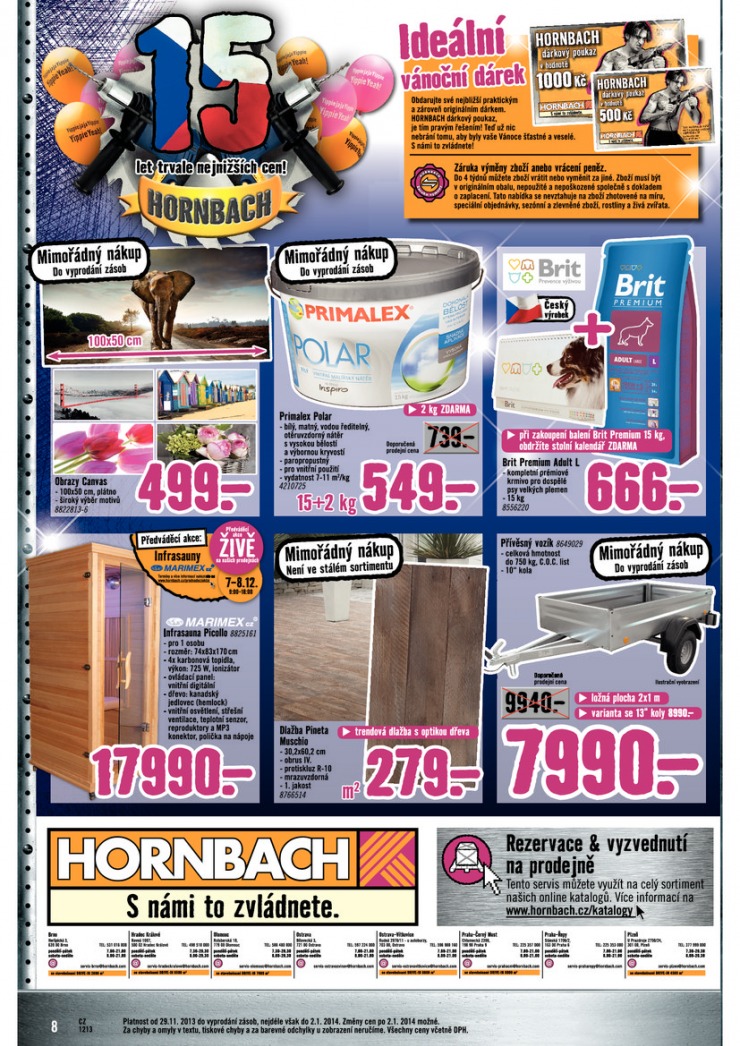 leták Hornbach Aktuální leták od 1.12.2013 strana 1 leták Hornbach Aktuální leták od 1.12.2013 strana 1