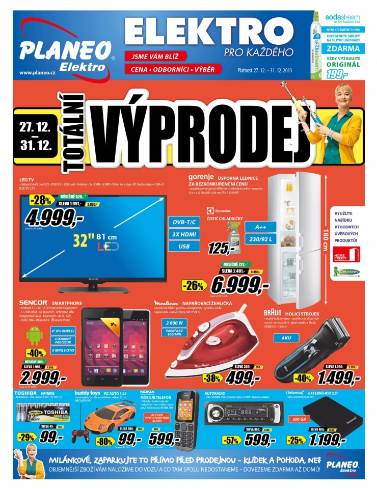 leták Planeo Elektro Akční leták od 27.12.2013 strana 1 leták Planeo Elektro Akční leták od 27.12.2013 strana 1