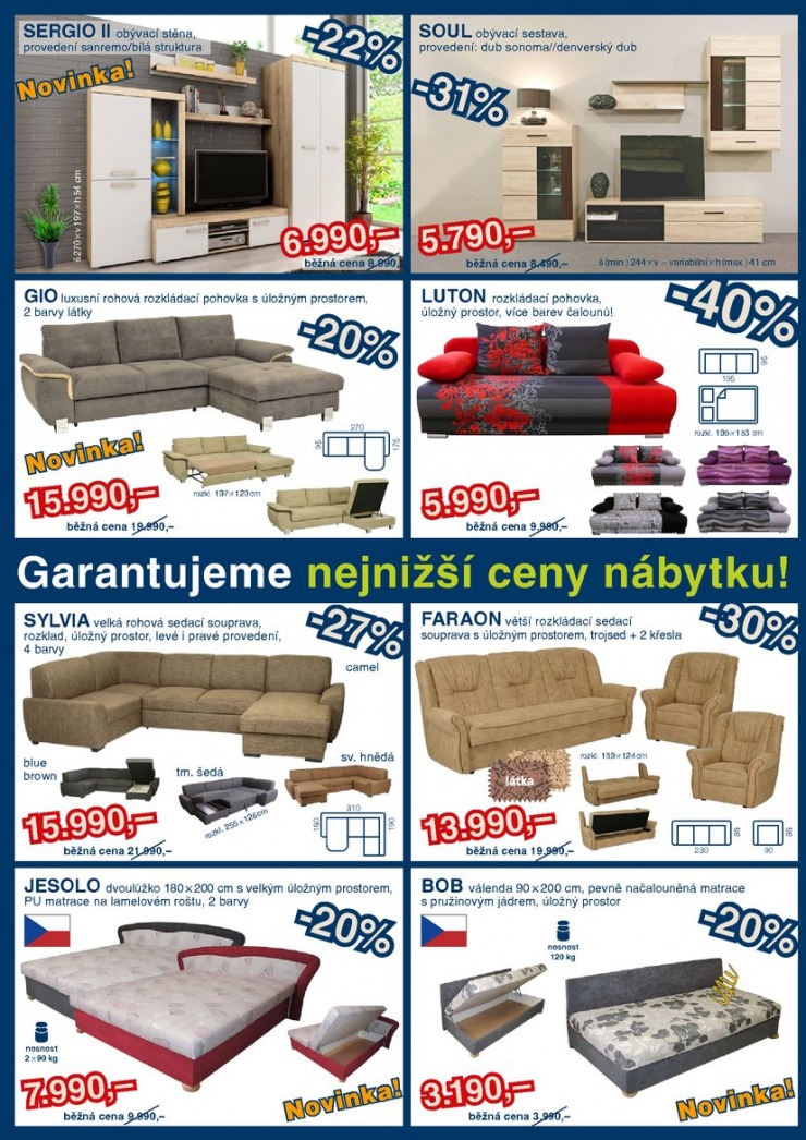 leták Spectrum nábytek Akční leták od 12.2.2014 strana 1 leták Spectrum nábytek Akční leták od 12.2.2014 strana 1