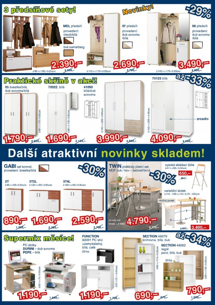 leták Spectrum nábytek Akční leták od 12.2.2014 strana 1 leták Spectrum nábytek Akční leták od 12.2.2014 strana 1