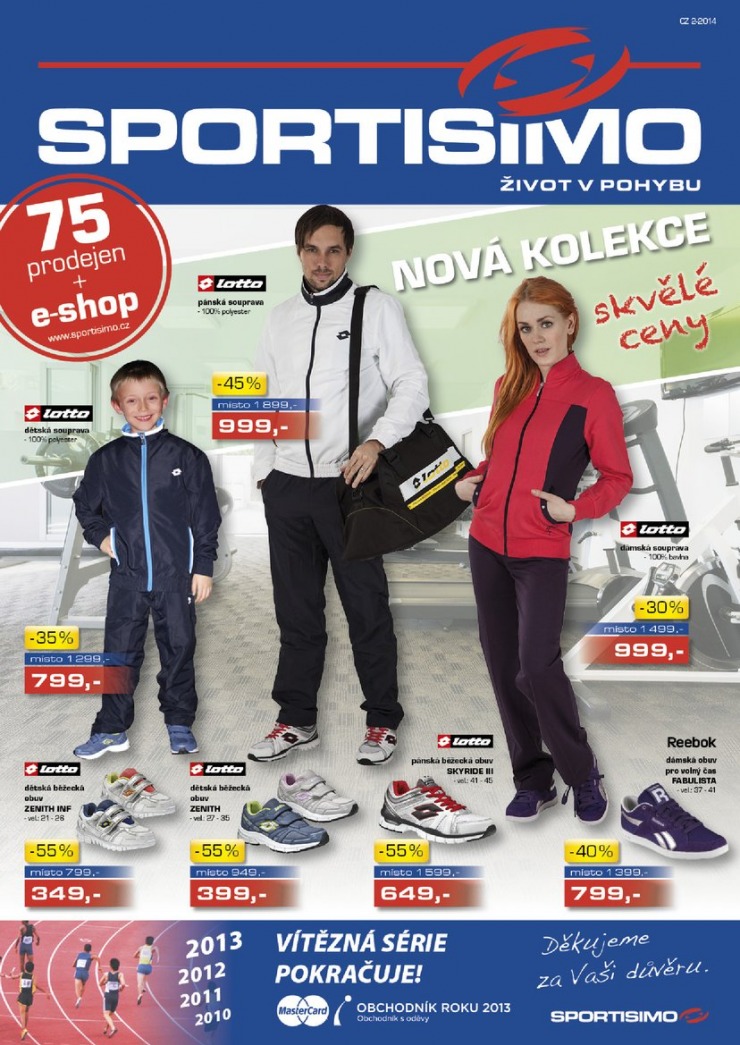leták Sportisimo Aktuální leták od 13.2.2014 strana 1 leták Sportisimo Aktuální leták od 13.2.2014 strana 1