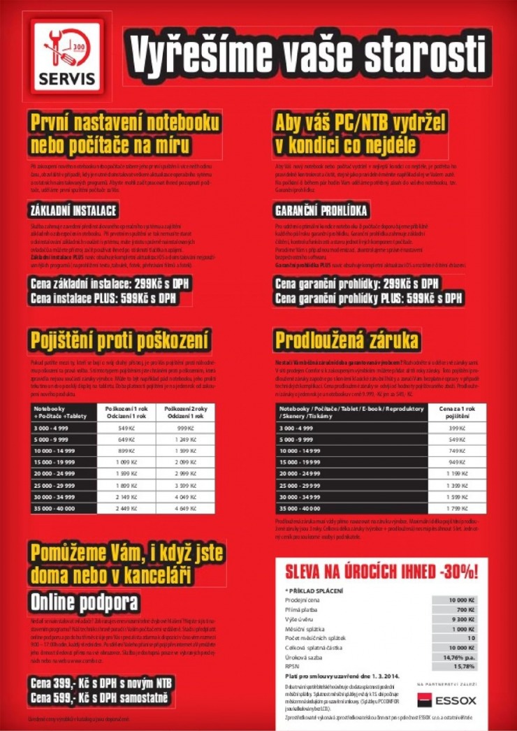 leták Comfor katalog od 1.3.2014 strana 1 leták Comfor katalog od 1.3.2014 strana 1