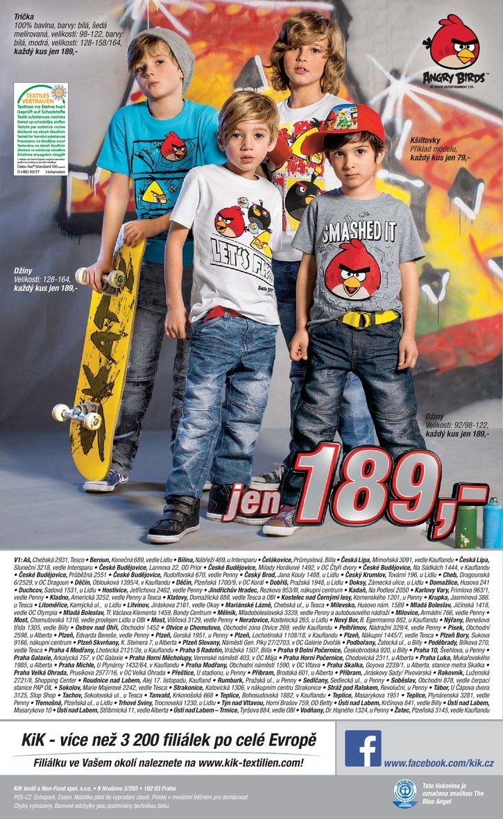 leták Kik textil Prospekt od 16.4.2014 strana 1 leták Kik textil Prospekt od 16.4.2014 strana 1
