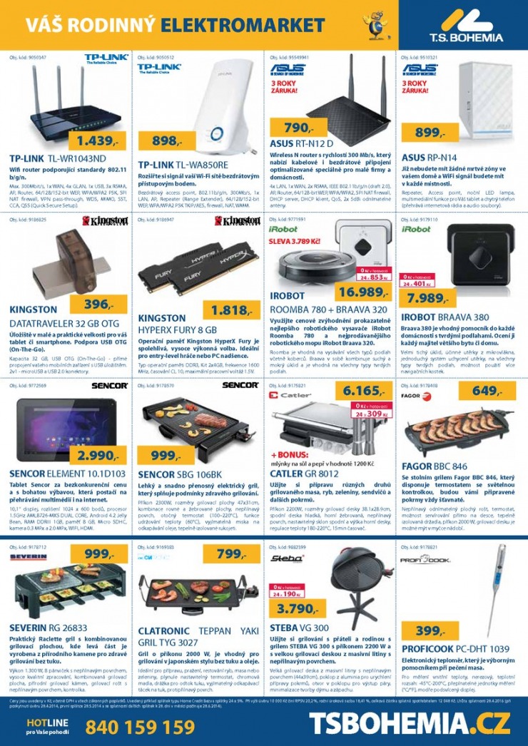 leták T.S. Bohemia Virtuální katalog od 5.5.2014 strana 1