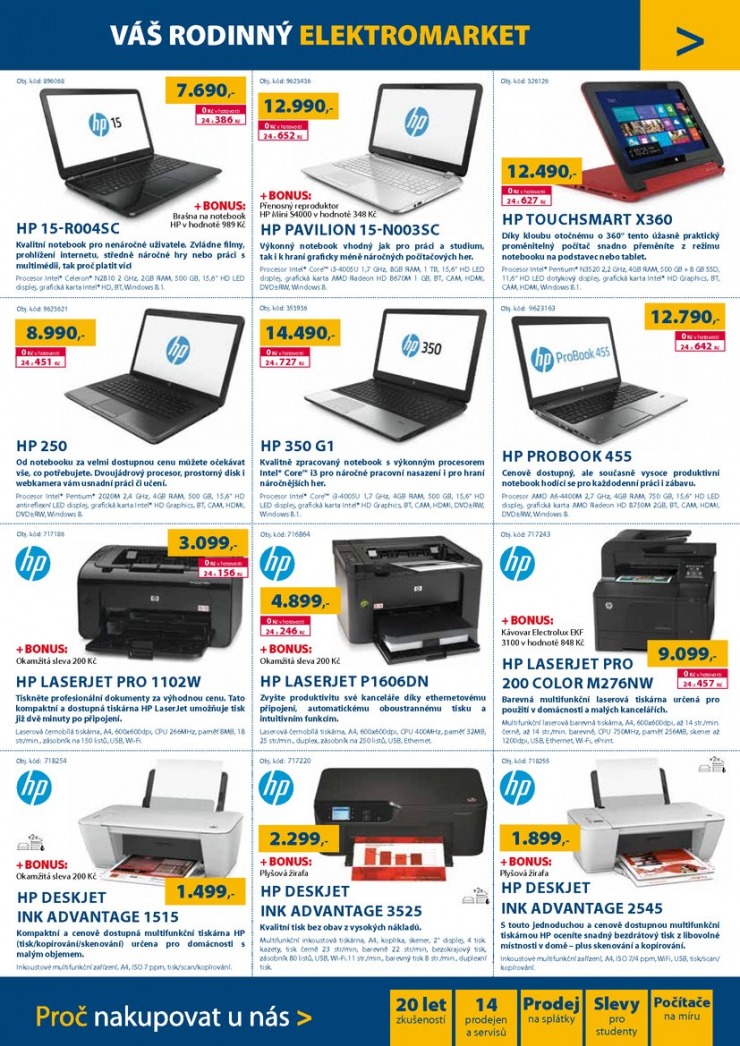 leták T.S. Bohemia Virtuální katalog od 1.7.2014 strana 1