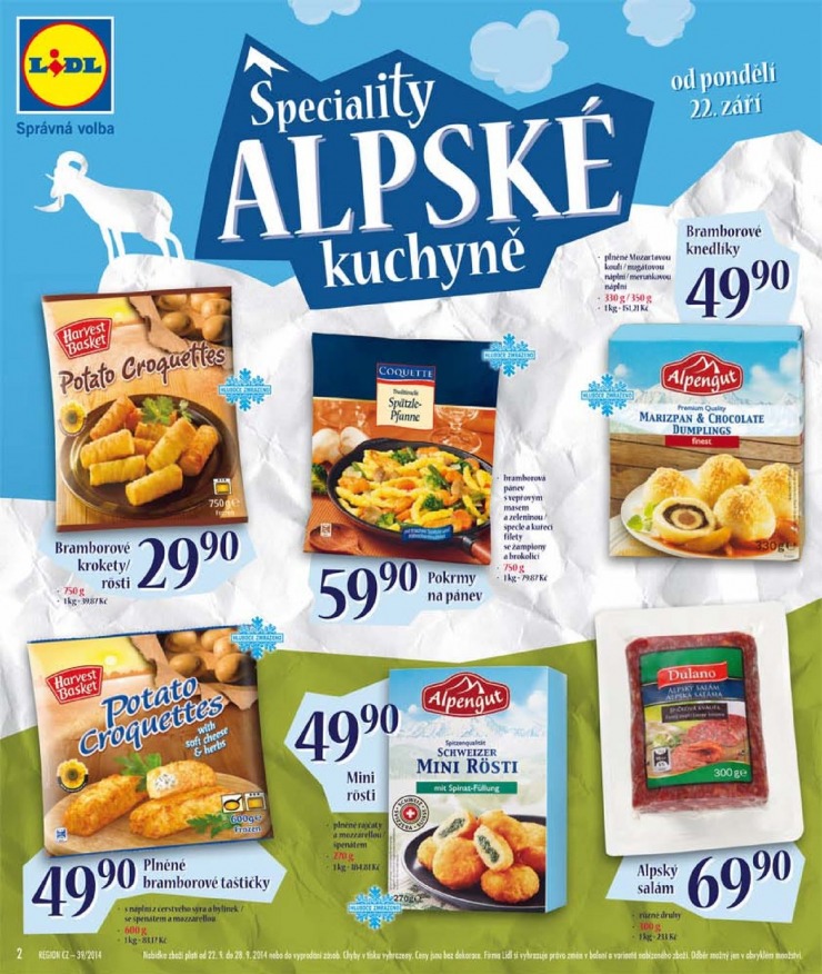 leták Lidl Akční nabídka od 22.9.2014 strana 1 leták Lidl Akční nabídka od 22.9.2014 strana 1