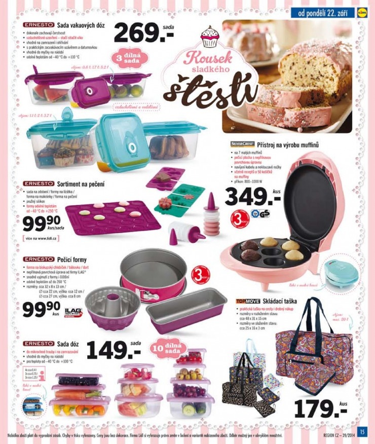 leták Lidl Akční nabídka od 22.9.2014 strana 1 leták Lidl Akční nabídka od 22.9.2014 strana 1