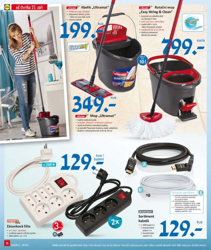 leták Lidl Akční nabídka od 22.9.2014 strana 1 leták Lidl Akční nabídka od 22.9.2014 strana 1